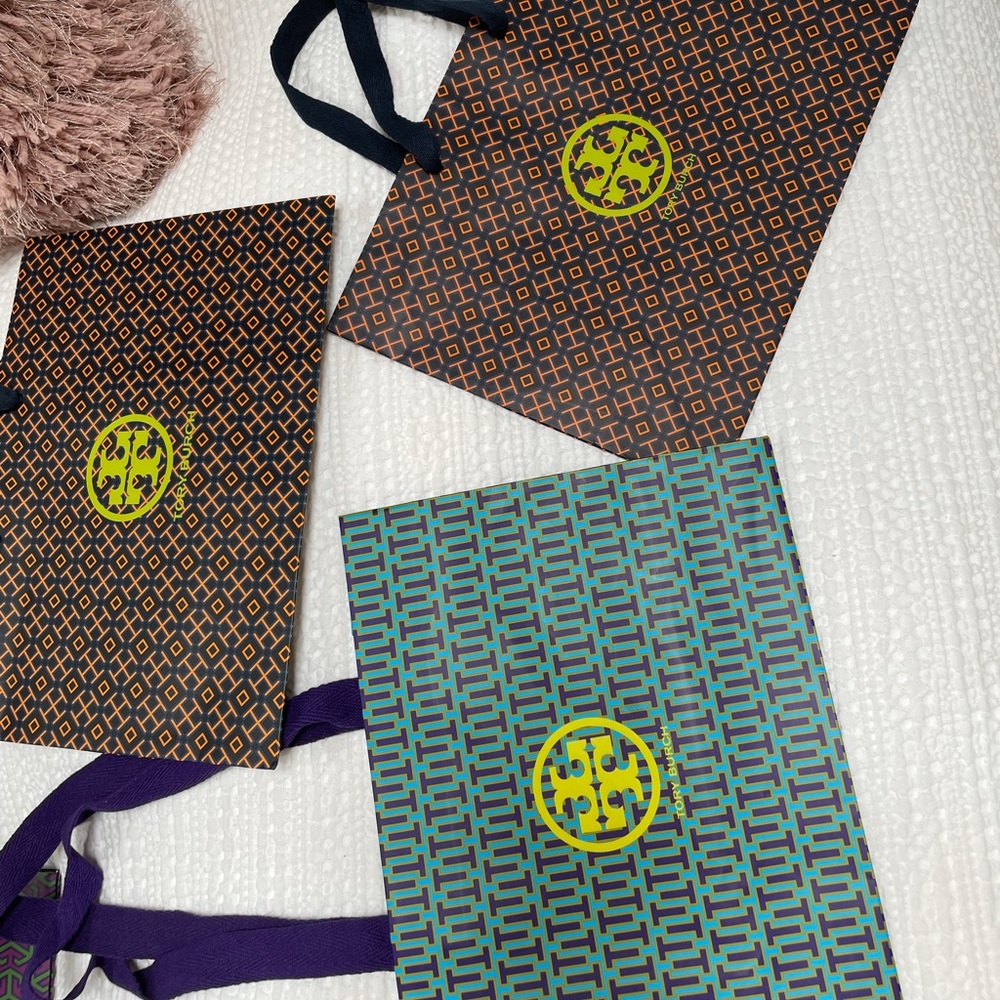tory burch paper bags